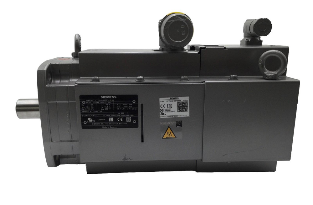 Siemens 1FT7084-5SC71-1BG0 5kW Servo Motor 27Nm 2000RPM 3PH