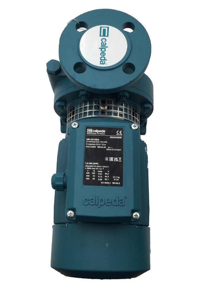 Calpeda NM 32/12S/A 2HP Centrifugal Pump 3PH 230/400V 2900RPM IP54
