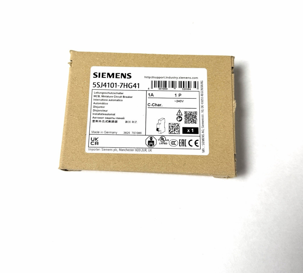siemens 5SJ4101-7HG41 Miniature Circuit Breaker