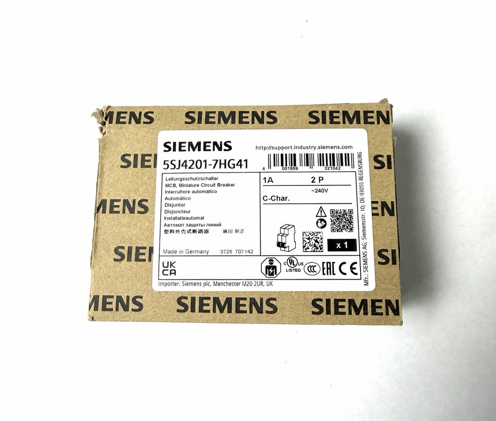 siemens 55J4201-7HG41 Miniature Circuit Breaker