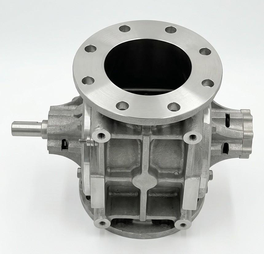 Coperion ZVB 200.1-4,5-SC-DP2 Rotary Airlock Valve 6” Flange (6.5” ID) SS