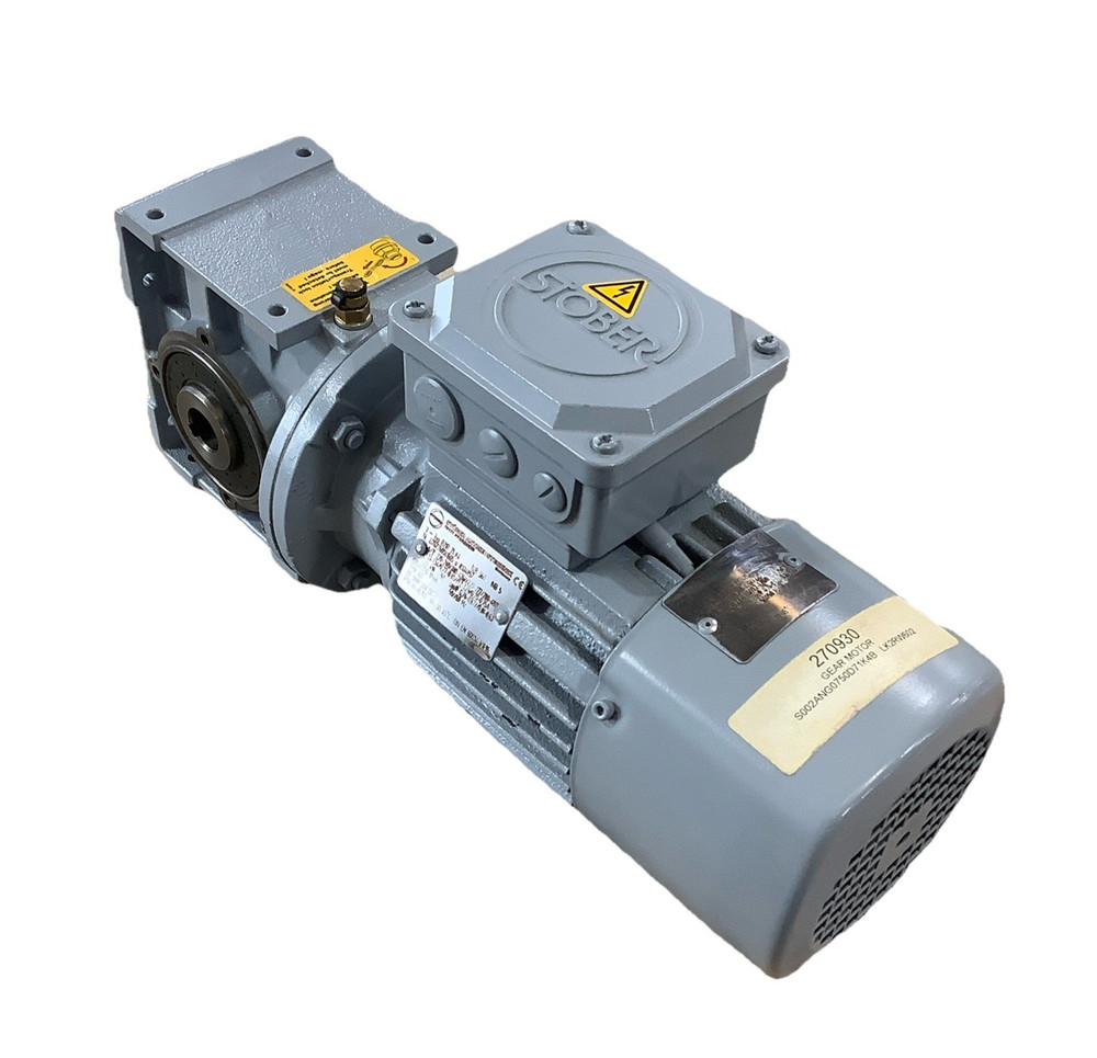 Stober S002ANG0750D071K04 Gearmotor 74.7:1 B21R71K4 0.25kW Brake