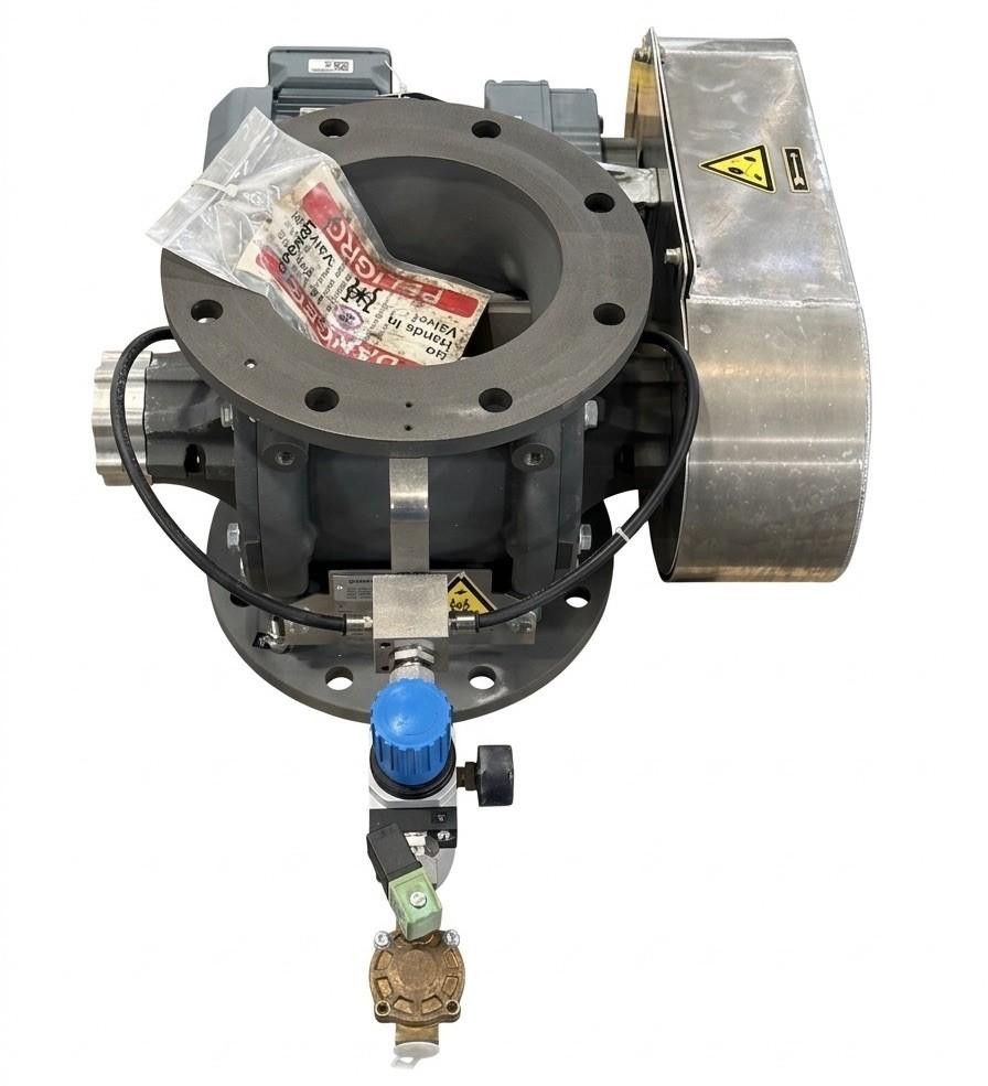 Coperion ZRD 200.1-5-AC Rotary Airlock Valve w/ R27 DRN71M4/TH 0.5HP Gearmotor