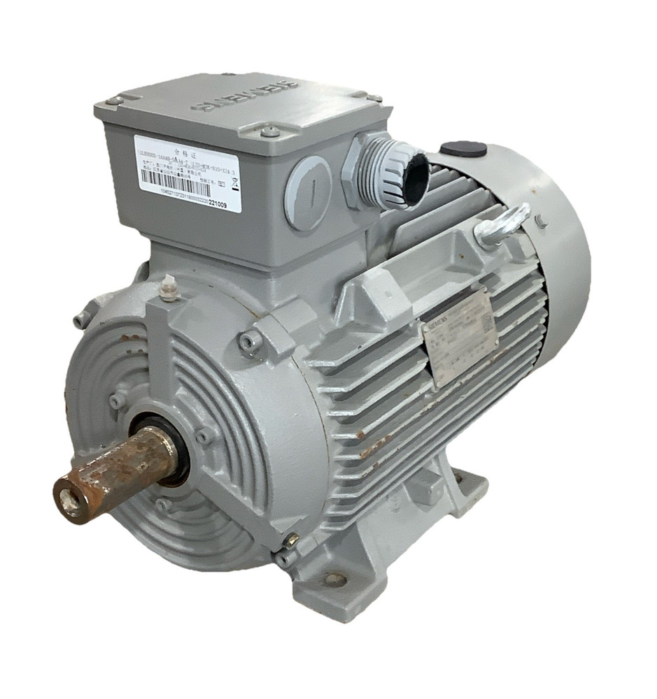 Siemens 1LE0003-1AA49-0AA4-Z 3kW Asynchronous Motor 3440RPM 3PH 100L IMB3 IP55