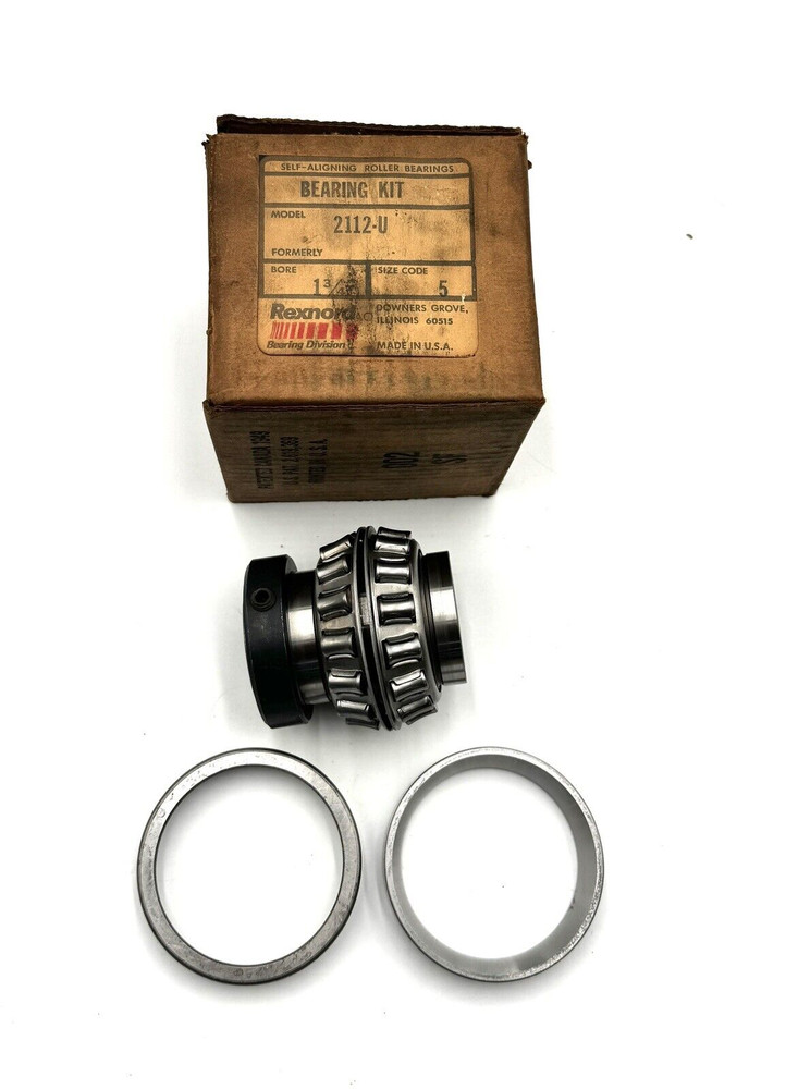 Rexnord 2112-U Self Aligning Roller Bearing 1-3/4 Bore