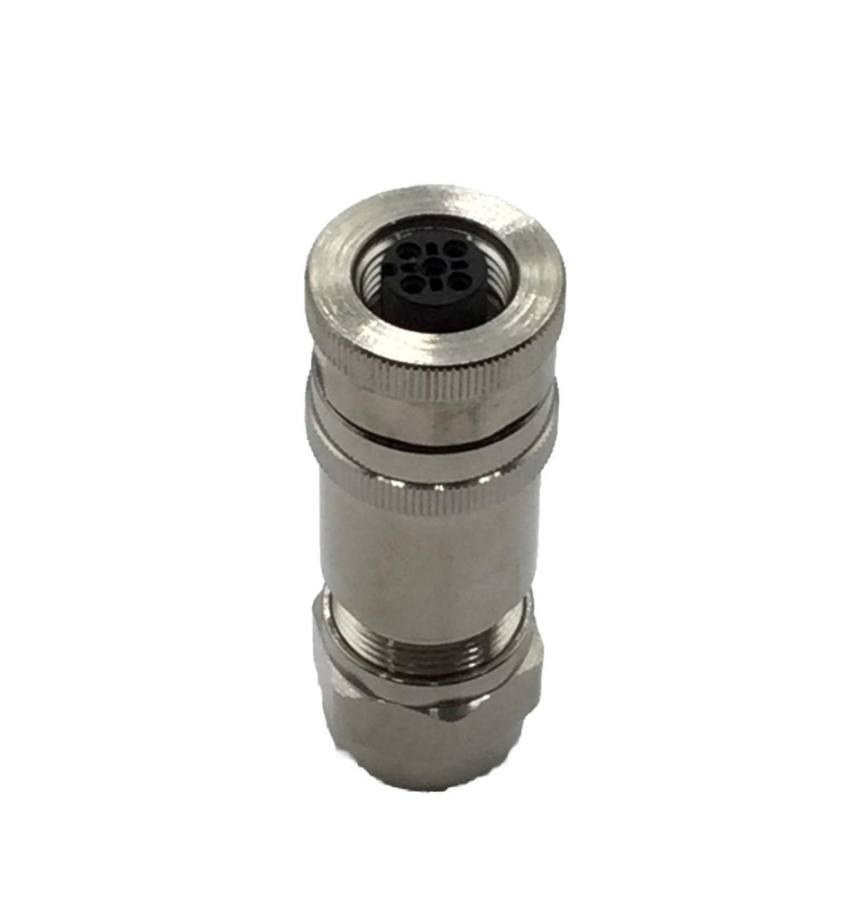 TE T4110012051-000 M12 Connector Cable To Cable 5Po