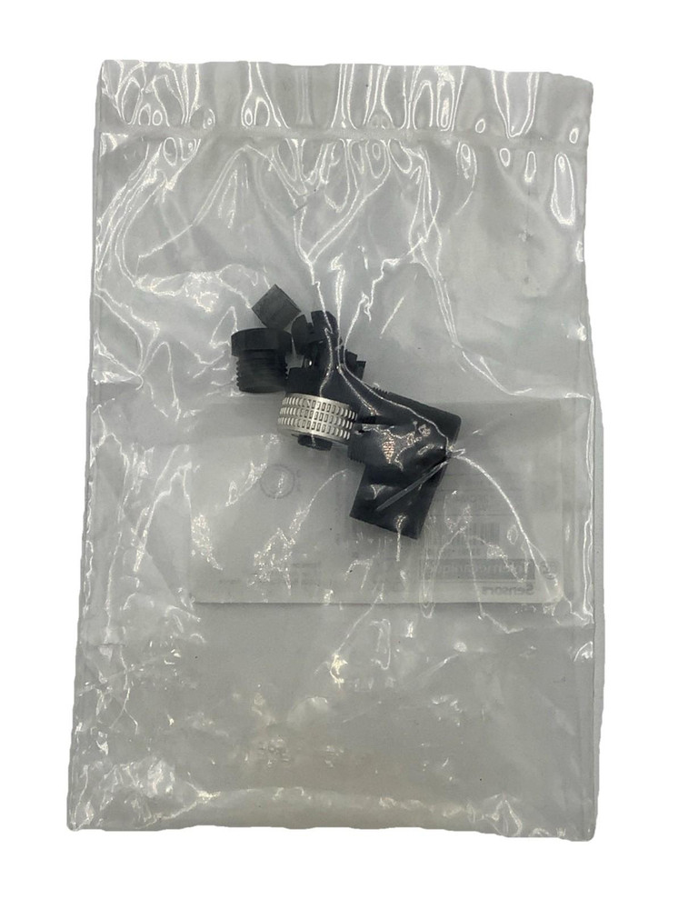 Telemecanique XZCC12FCM40B Female Connector M12 4-Pin Elbow