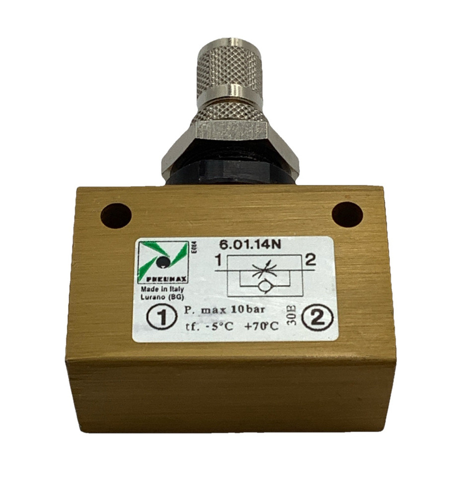 Pneumax 6.01.14N Flow Control Valve