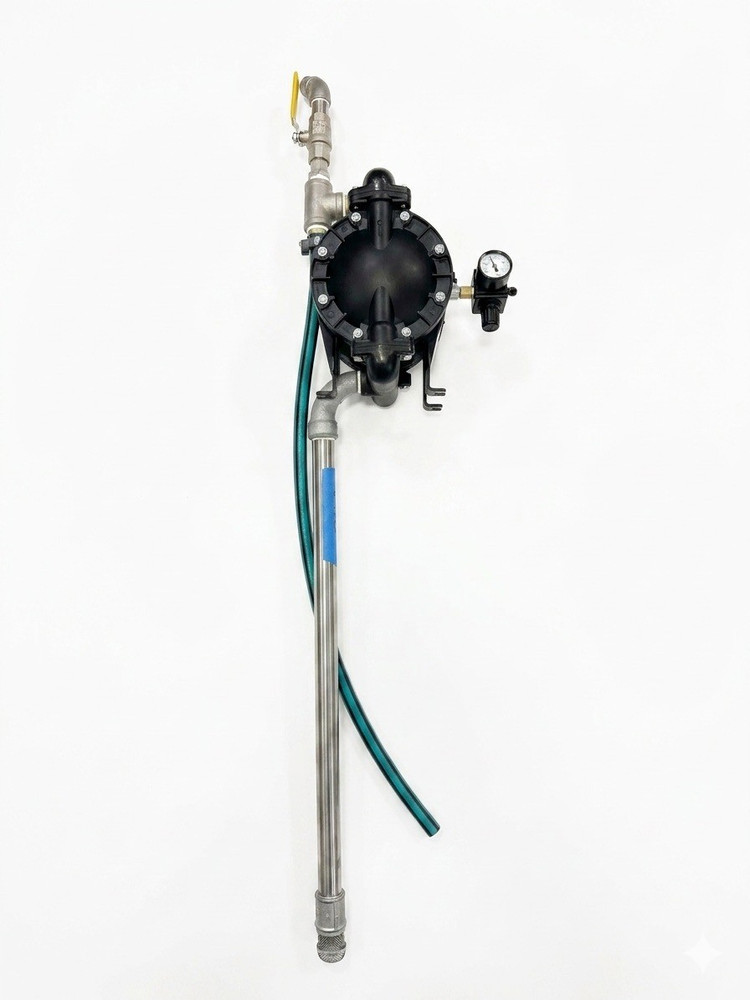 WP-ARO 666120-344-C Air Operated Diaphragm Pump w/ Rexroth Regulator Gauge