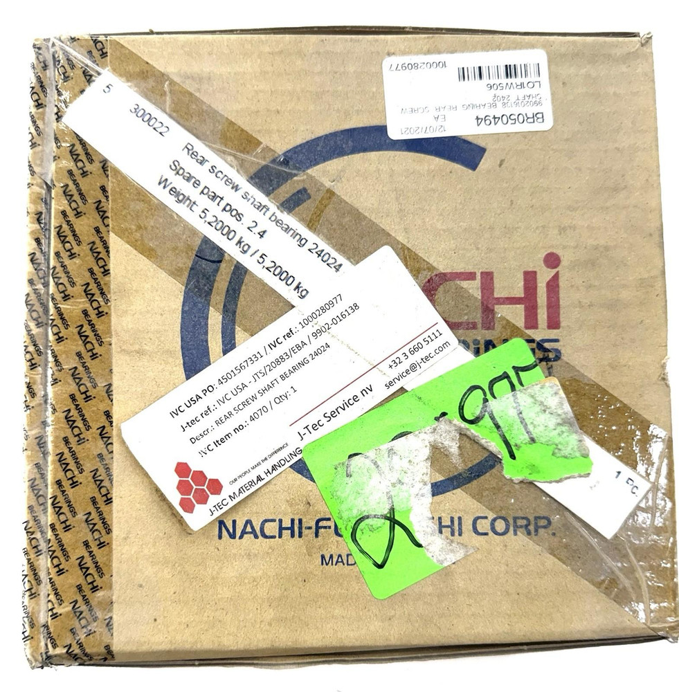 Nachi 24024EXQW33 Spherical roller bearing