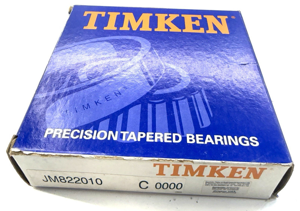 Timken JM822010 C0000 Precision Tapered Roller Bearing