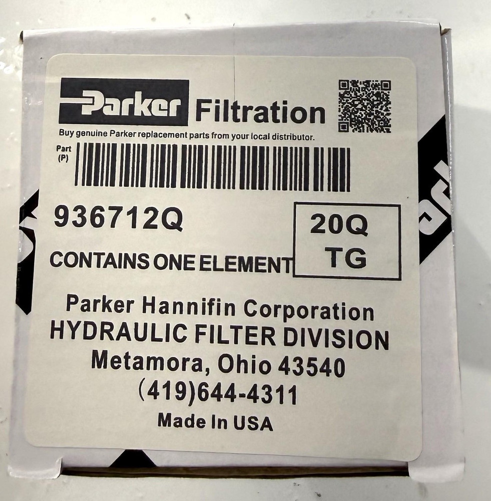 Parker 936712Q Hydraulic Oil Filter Element