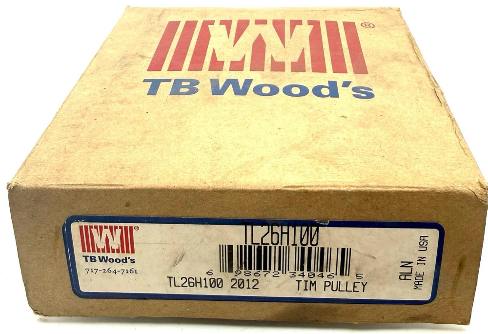 TB Wood’s TL26H100  2012 Timing Pulley