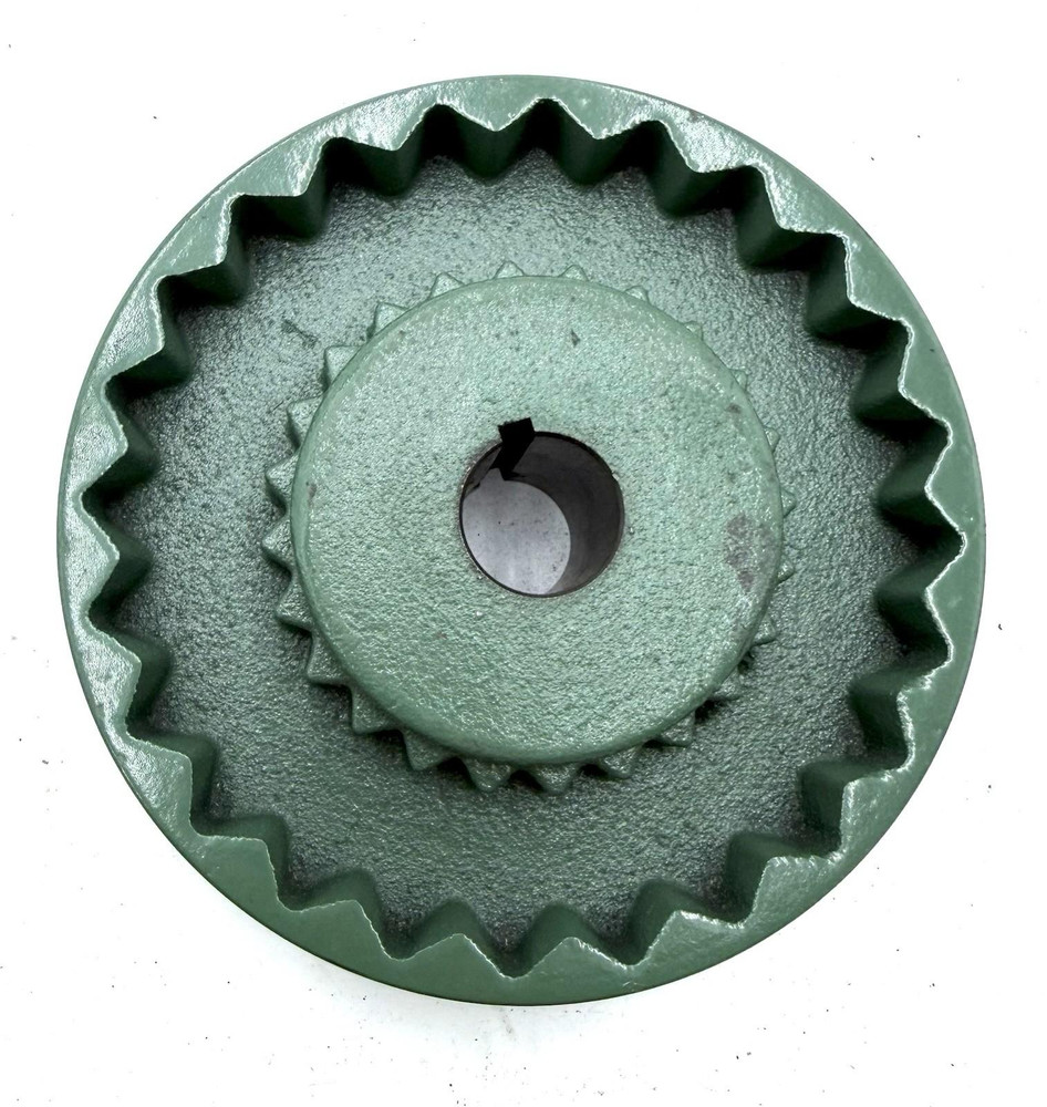 TB Woods 8SX7/8 Sure-Flex Sleeve Coupling Flange, 8S, Bore 7/8"
