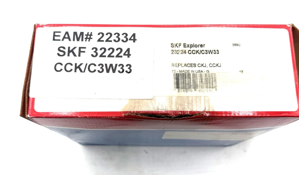 SKF 23224 CCK/C3W33 Spherical Roller Bearing With Relubrication Features