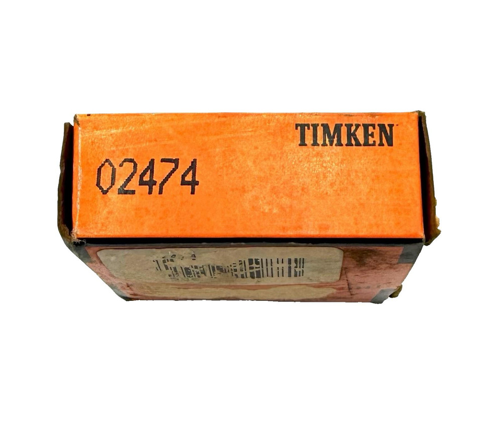 Timken 02474 Single Row Tapered Roller Bearing
