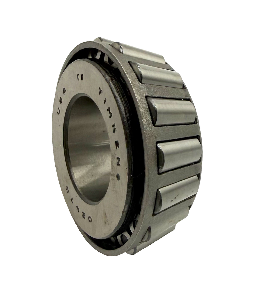 Timken 02474 Single Row Tapered Roller Bearing