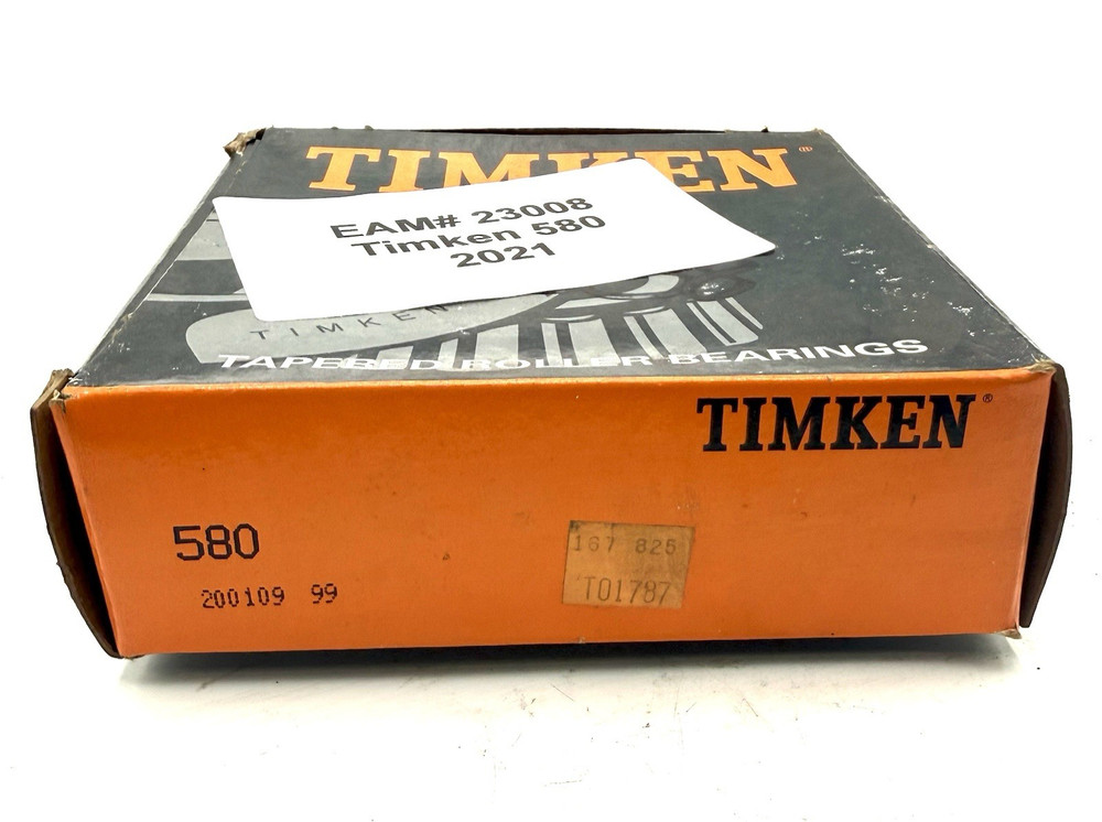 Timken 580 Single Row Tapered Roller Bearing