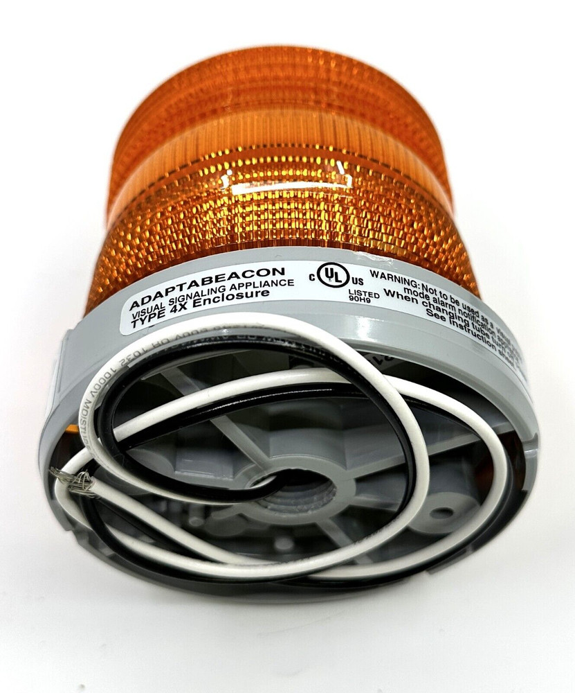 Edwards Signaling 96BA-N5 Warning Light, Strobe Tube,120VAC,Amber