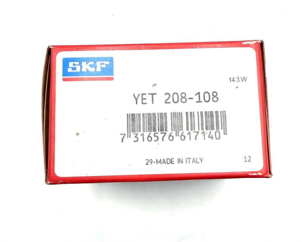 SKF YET 208-108 Insert bearing with an eccentric locking collar and narrow inner