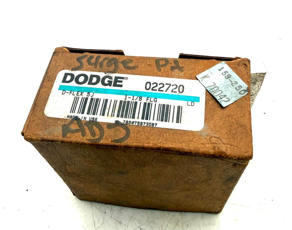 Dodge 022720 1 1/8 D-FLEX 5J X 1 1/8  Flange