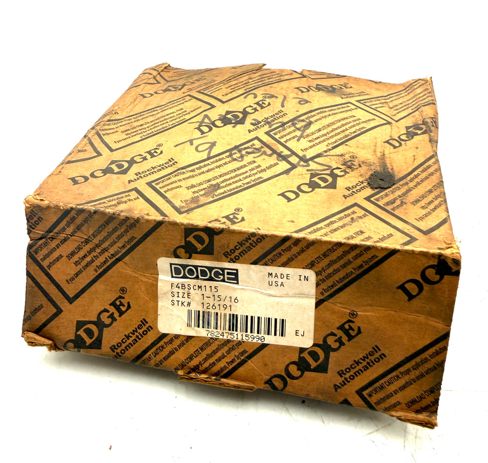 Dodge 126191 1 15/16 F4B-SCM-115 Flange Bearing