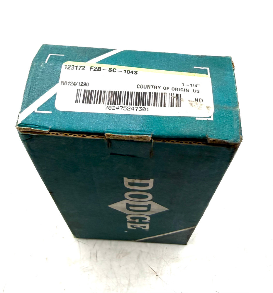 Dodge 123172 F2B-SC-104S Flange Bearing