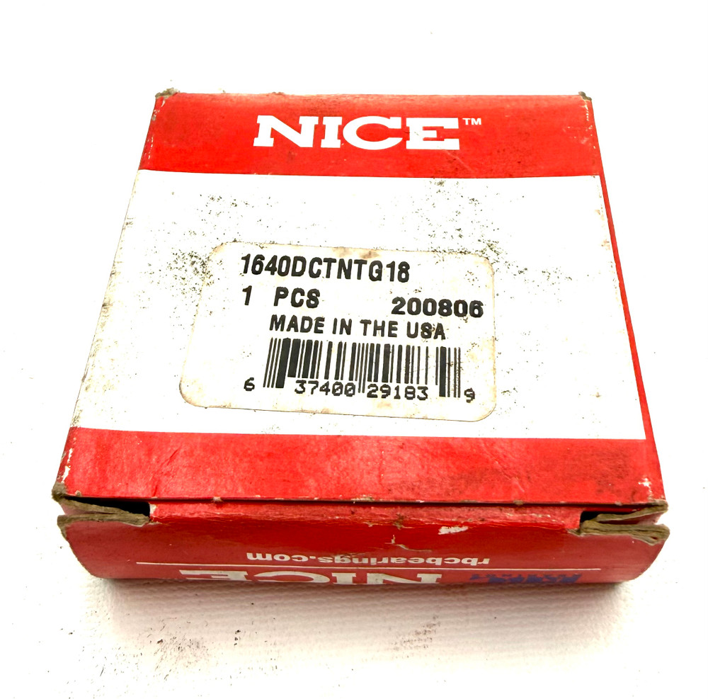 NICE 1640DCTNTG18 Ball Bearing