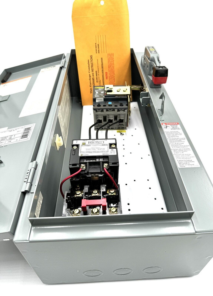 Square D 8539SCG44V02S AC Combination Motor Starter
