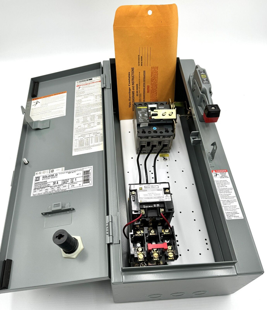 Square D 8539SCG44V02S AC Combination Motor Starter