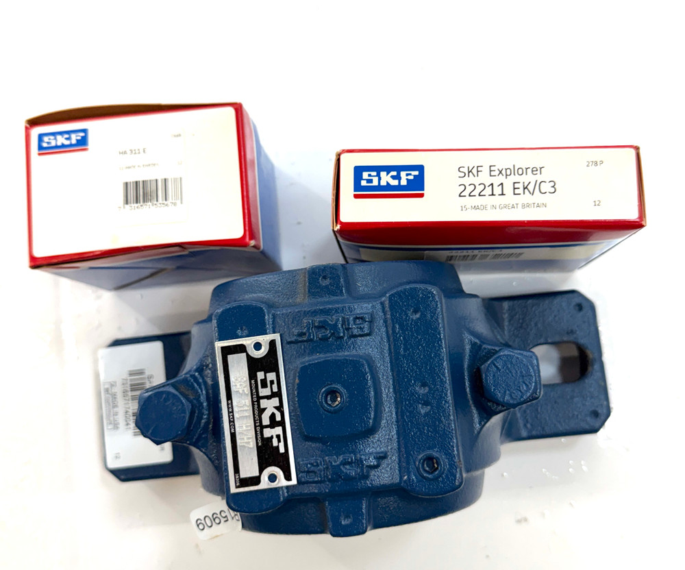 SKF SAF 22511 H/H7C3AH Pillow Block Housing with included Bearing