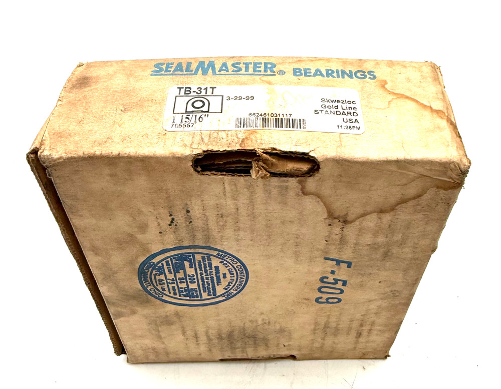 SealMaster TB-31T 1 15/16 Pillow Block Bearing