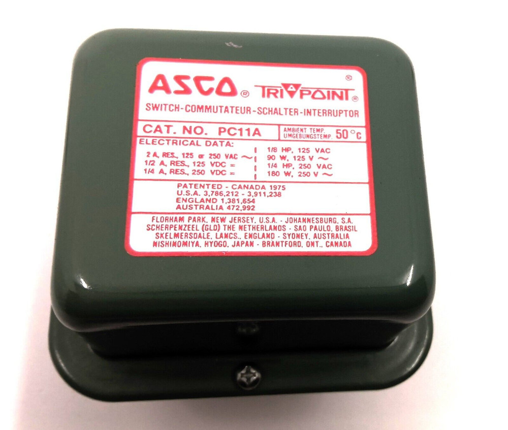 Asco Pressure Switch PC11A