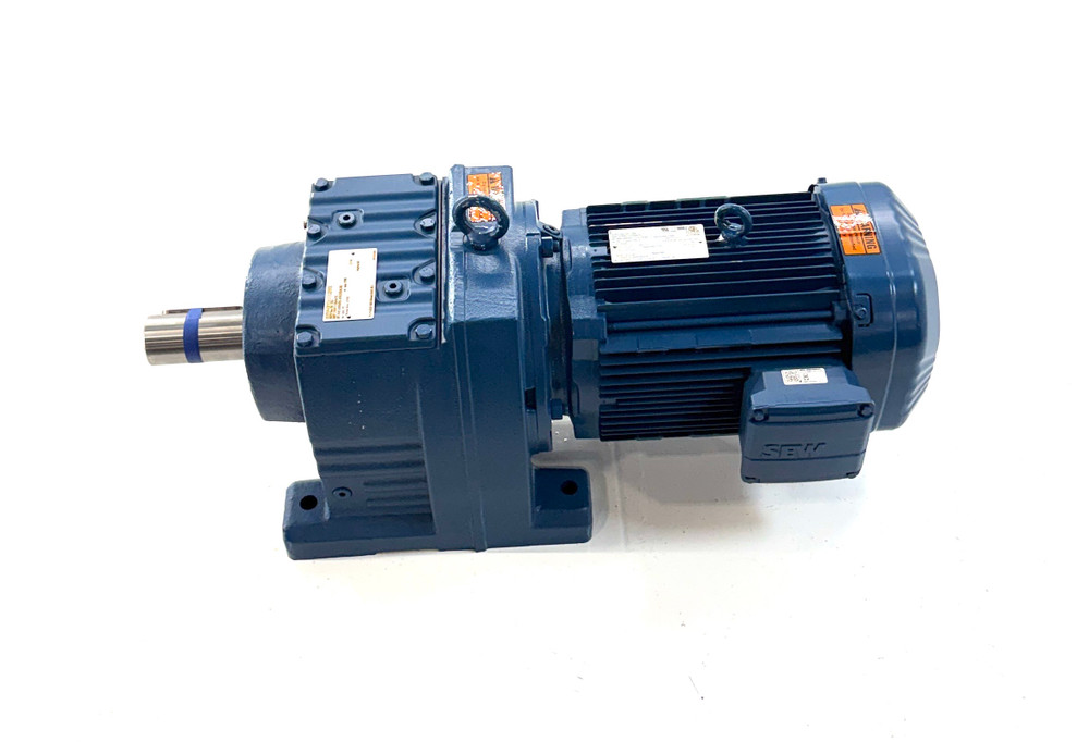 Sew-Eurodrive R87 DRN112MA/RI Gearmotor 76RPM 3PH HP5.4 S1 V330/575