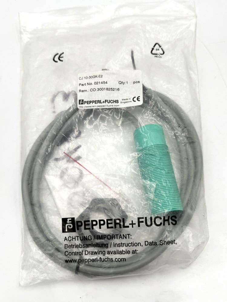 Pepperl+fuchs CJ10-30GK-E2 Proximity Sensor 021454