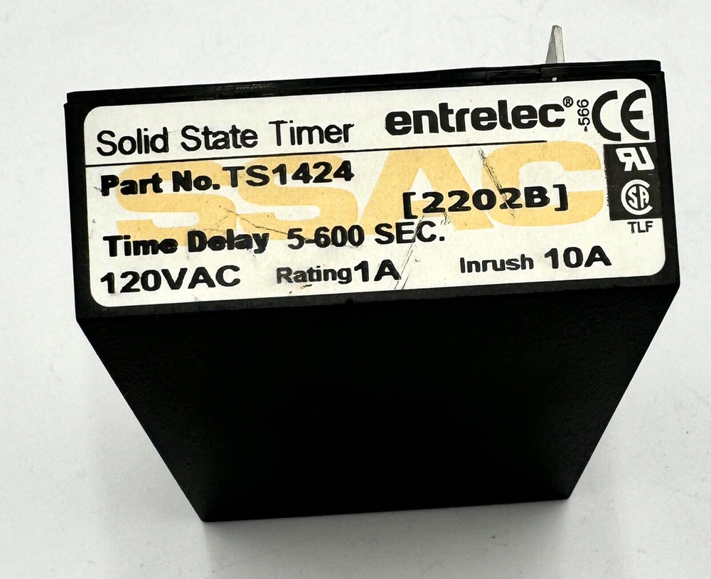Entrelec ssac TS 1424 Solid State Timer