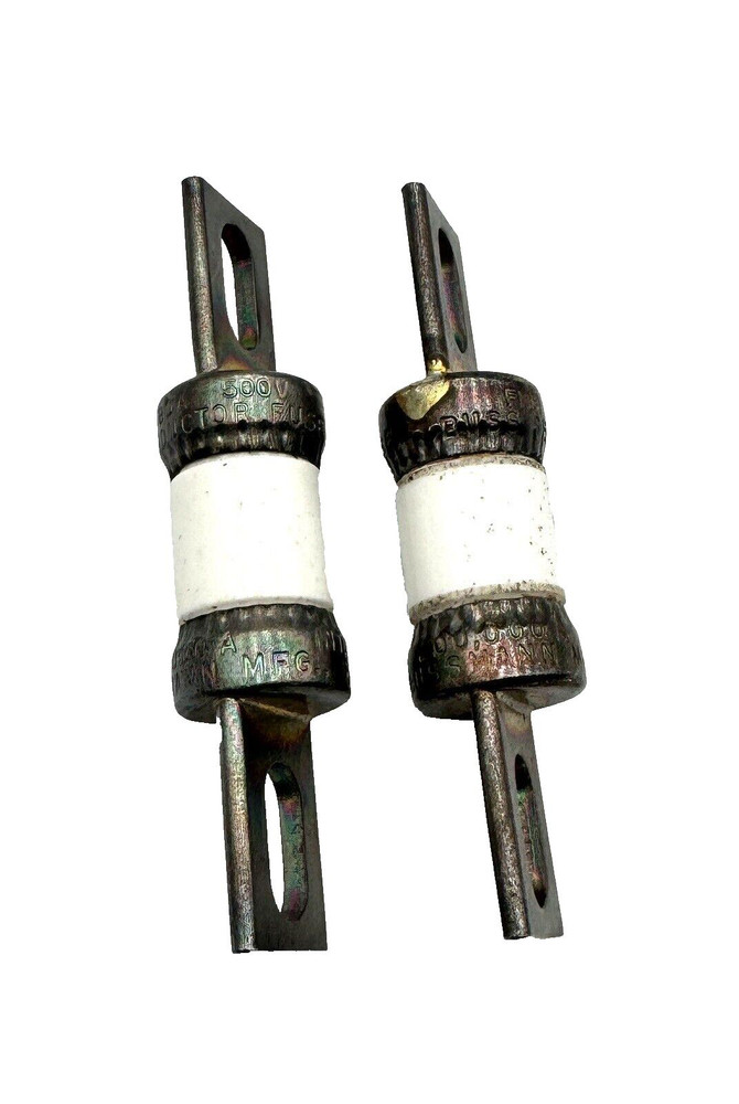Buss Semiconductor  FEH 80 AMP 500V Fuse (Lot of 2)
