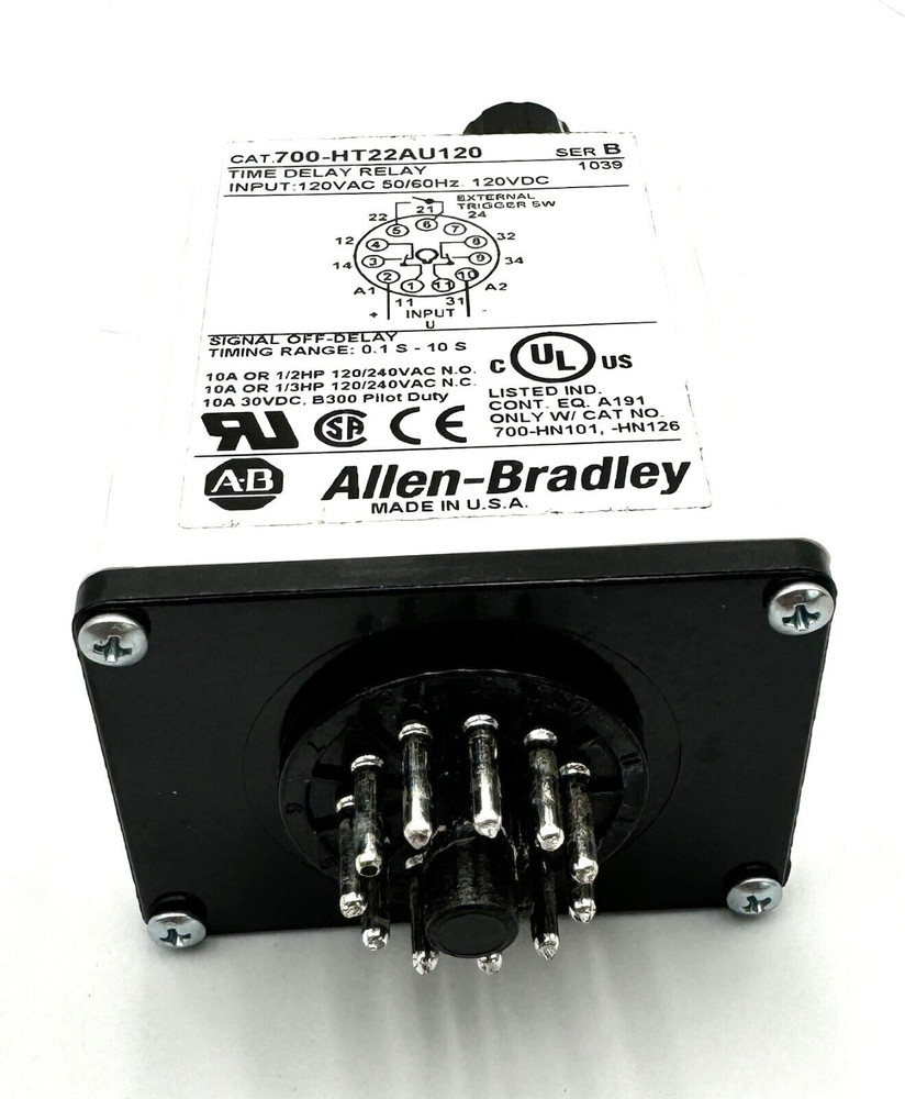 Allen Bradley 700-HT22Au120 Timing Relay