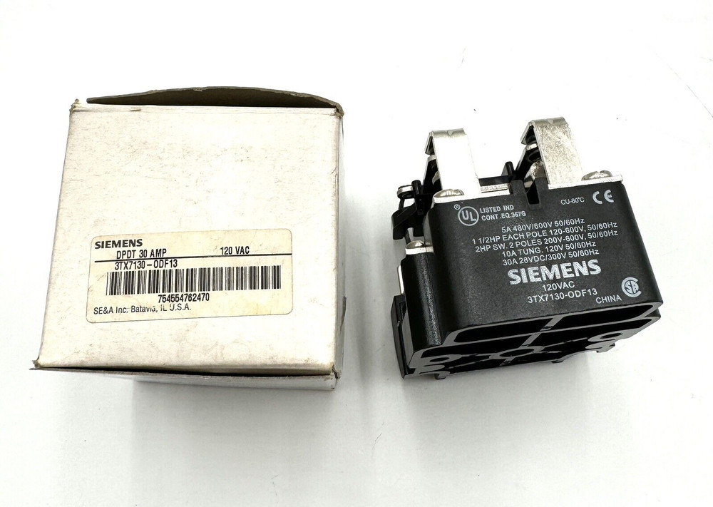 Siemens 3TX7130-0DF13 Relay Siemens 3TX7130-0DF13 Relay