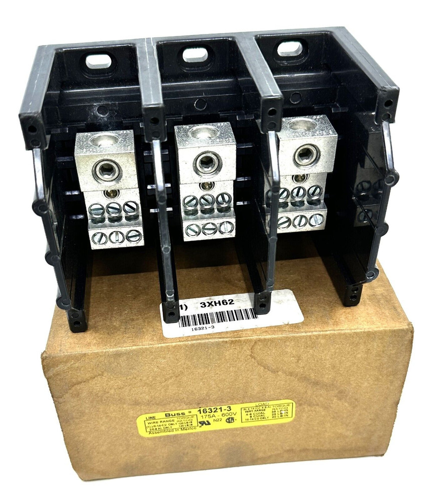 Bussmann 16321-3 Power Distribution Block