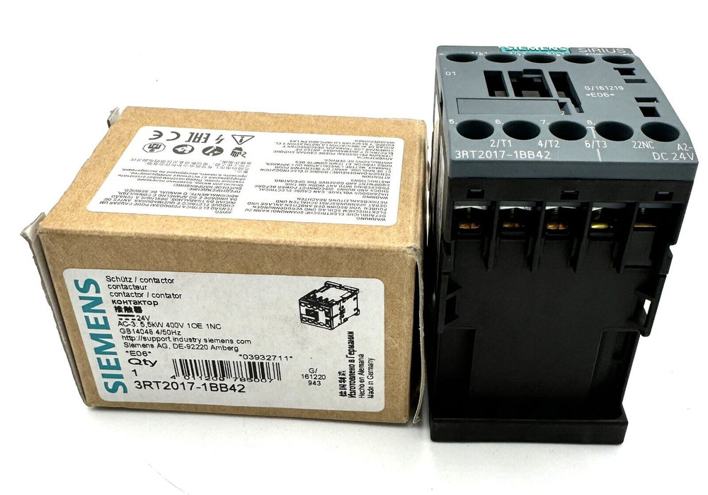 Siemens RT2017-1BB42 power Contactor Siemens RT2017-1BB42 power Contactor