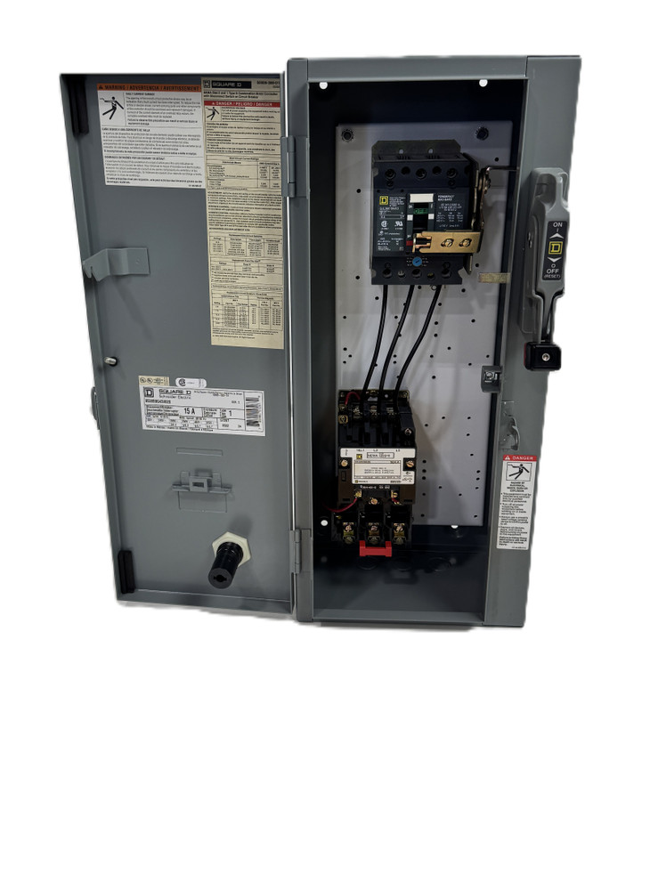 Square D 8539SBG43V02S  Disconnect Breaker Combo Motor Starter
