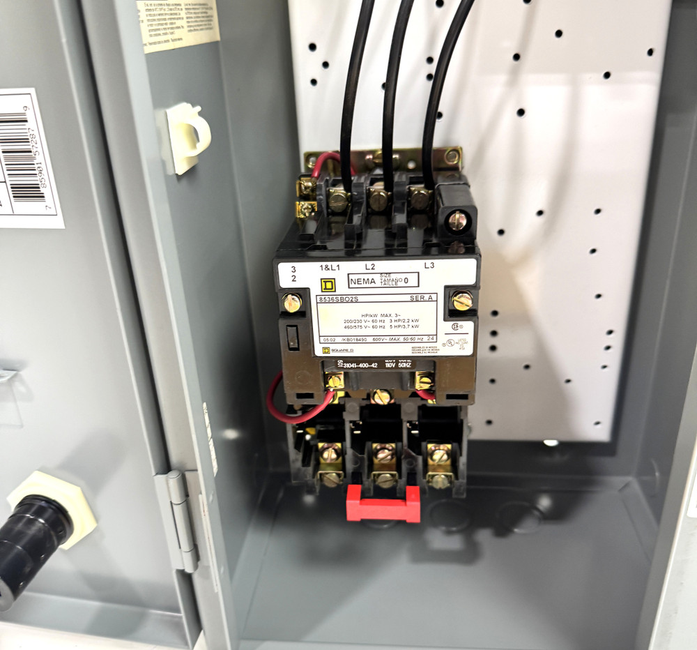 Square D 8539SBG43V02S  Disconnect Breaker Combo Motor Starter