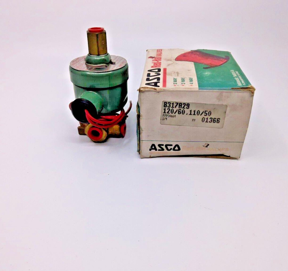 Asco 8317A29 Red-hat Solenoid Valve 120v-ac 1/4in NPT