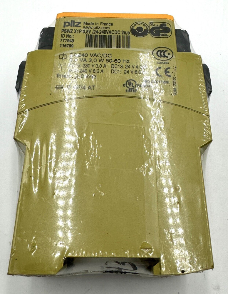 PILZ 777949 PSWZ X1P Safety Relay