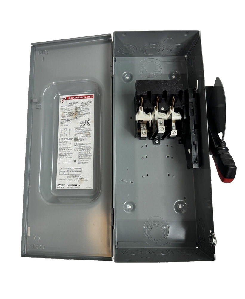 Square D  HU363 Heavy Duty Safety Switch 100A -600V