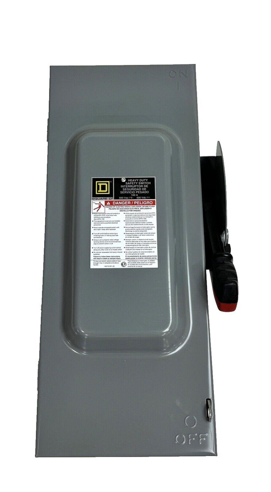 Square D  HU363 Heavy Duty Safety Switch 100A -600V (no box)