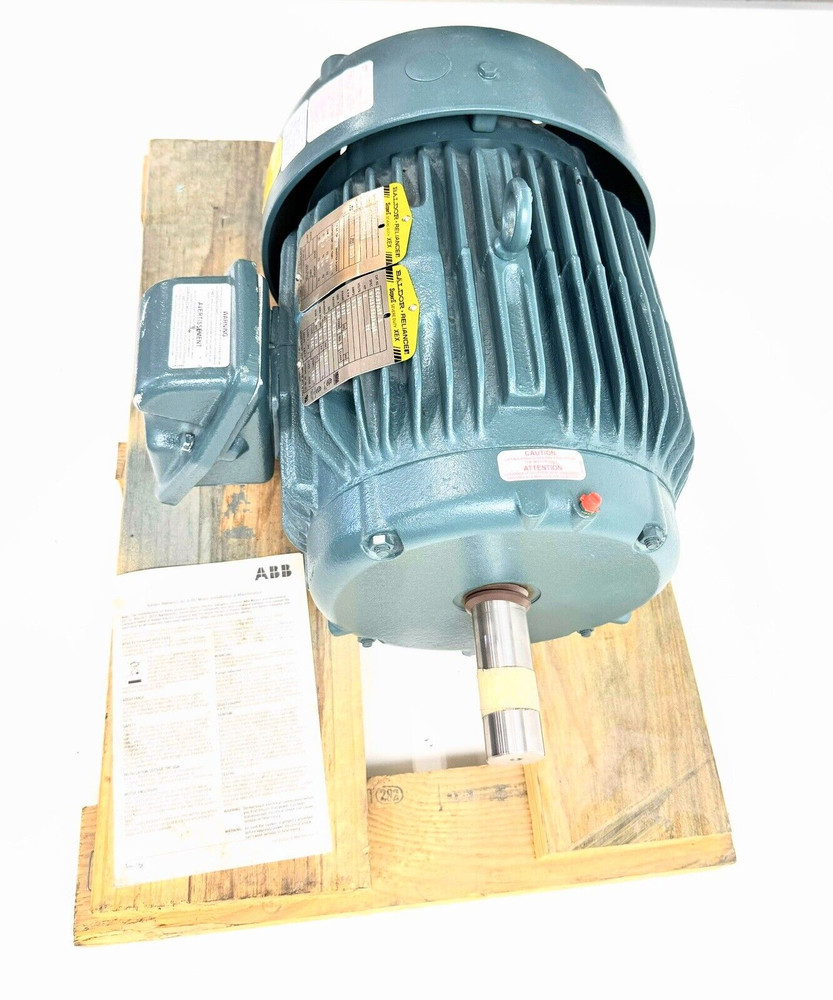 Baldor ECP3764T-4,3HP Super E Severe Duty Motor 1165 RPM 213T Frame
