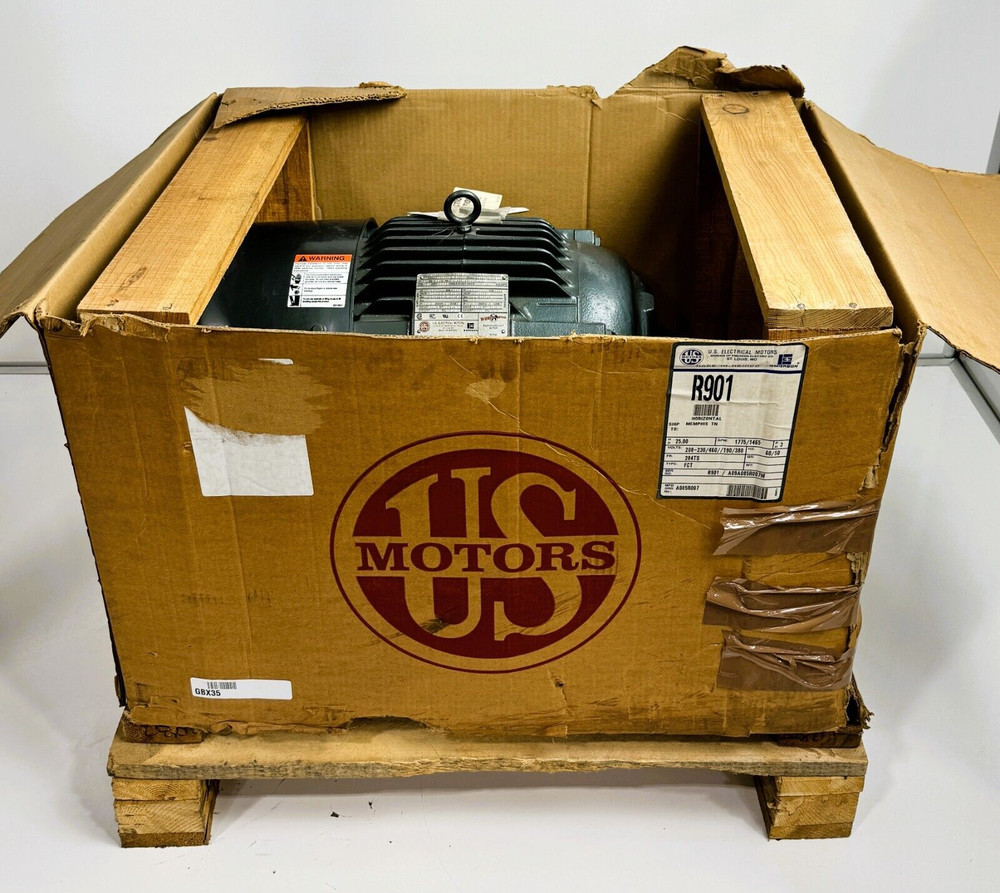 US Motors R901 25HP ELECTRIC MOTOR 1775RPM 3PH