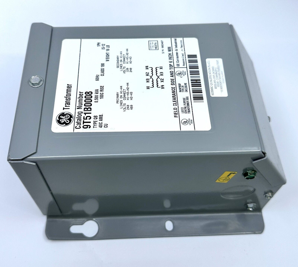 GE, 9T51B0008, General Electric Transformer